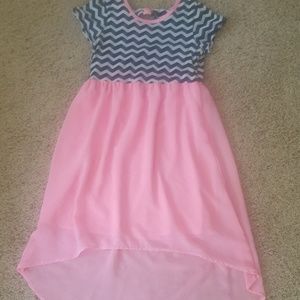 Girls 10/12 Flowing Dress